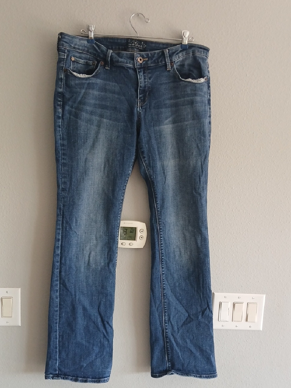 Lucky Brand Lolita Boot 12 31 Women's Boot Cut Jeans - Blue Wash